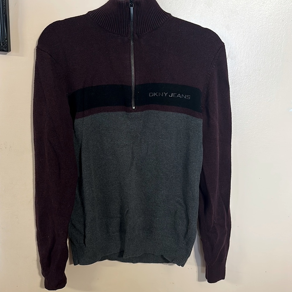 DKNY Half-zip sweater
